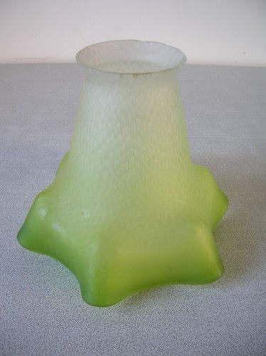 Ancien abat jour tulipe lampe