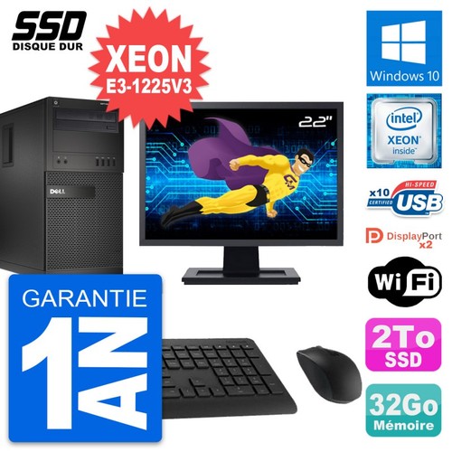 Tour dell xe2 ecran - pc, 22"