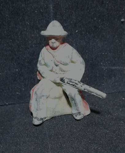 Ancien cowboy plomb creux - ancien,