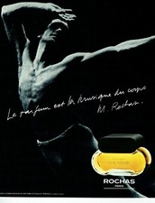 Publicité Advertising 120 1981 parfum Macassar par Rochas  New York city ballet