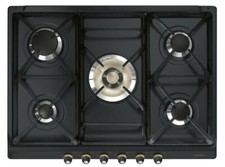 SMEG SR775AO Table de Cuisson 5 Feux Anthracite Esthétique Cortina