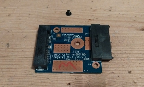 Carte connecteur sata - sata, lecteur