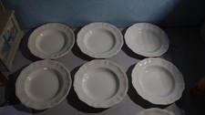 Lot de 6 assiettes plates en