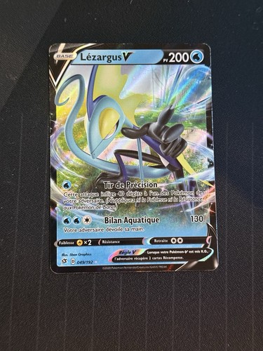Carte pokémon lézargus v - -,
