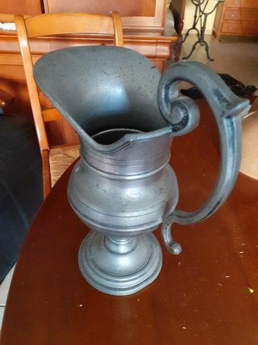 Cruche etain - cruche, en