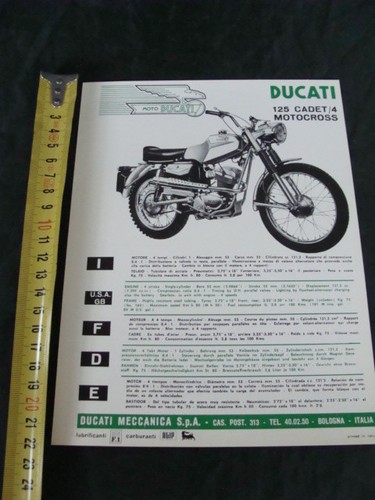 Ducati 125 cadet - ducati,