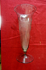 vase verre soufflé taillé