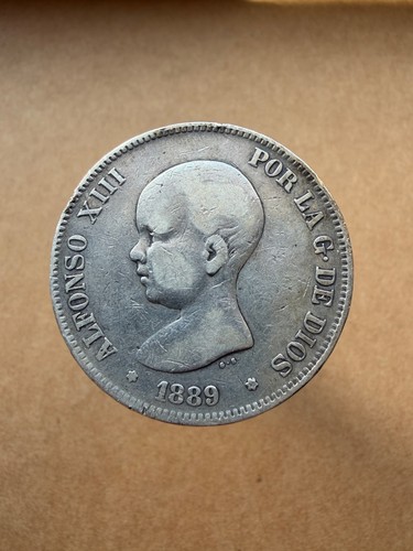 Espagne pesetas 1889 - 5,