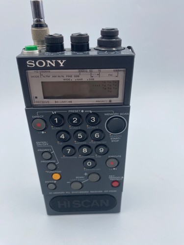 Sony icf pro080 mw - sony, fm/lw/mw/sw