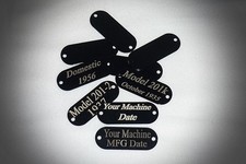 Laser engraved Aluminum Tag