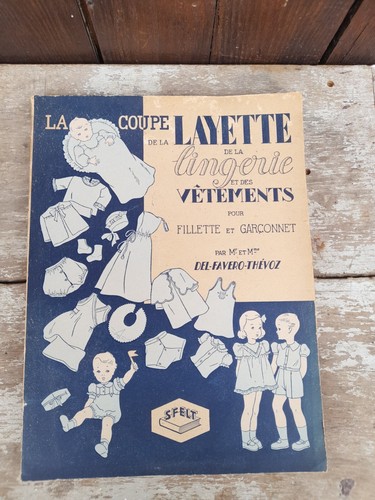 Livre ancien couture - livre,