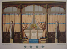 Lithographie Villa Eichborn