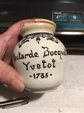 🦉🦉ancien pot à MOUTARDE