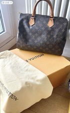 Louis Vuitton sac Speedy 30 cuir marron LV monogramme année 90 vintage Bag Borsa