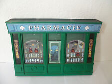 Authentique  1ère fabrication NOREV en résine pleine FACADE pour 1.43 PHARMACIE