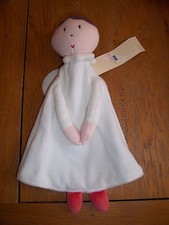 Doudou Jacadi Poupée Marionnette Ange Marguerite Ailes NEUF