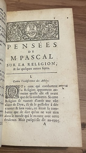 Blaise pascal les pensées - blaise, pascal,