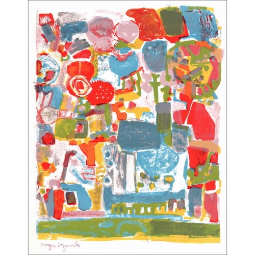 Bezombes roger lithographie - -,