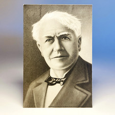 1933 | Japon | Vintage Big Cards - Thomas Alva Edison - American Innovator