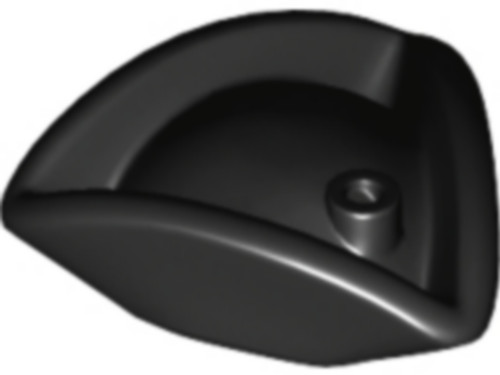 Lego 2544 black - lego, minifigure