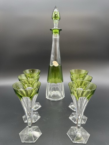 Carafe verres en cristal - et,