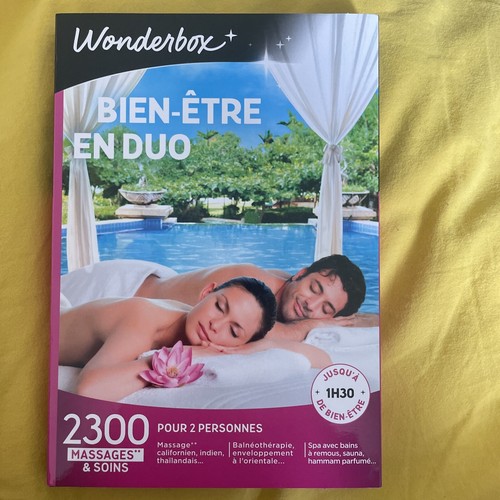 Coffret wonderbox bien être - coffret,