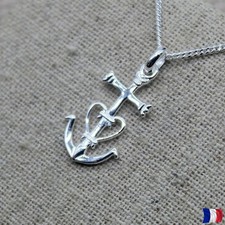 Pendentif Croix de Camargue