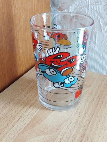 Ancien verre moutarde - moutarde, u
