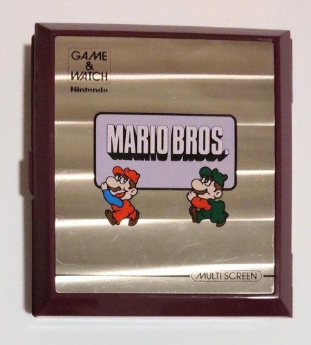 Nintendo game watch mario - nintendo,
