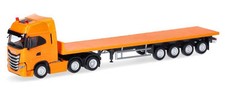Herpa camion avec plateau 4 - camion,