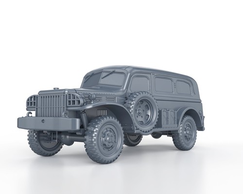 Wwii dodge wc 53 - wwii,