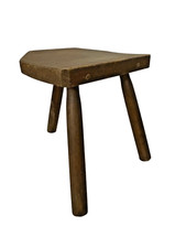 ANCIEN TABOURET DE TRAITE