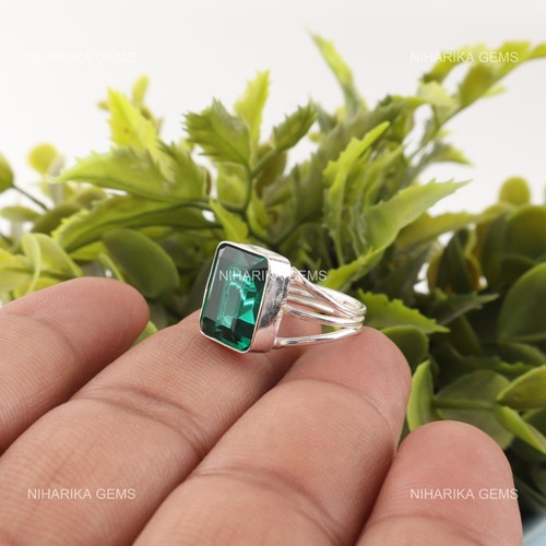 Bague solitaire argent 925 - bague,