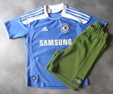 LOT Short, Bermuda + T-shirt 8 ans 128 ADIDAS CHELSEA CAMPUS Vêtement garçon TBE