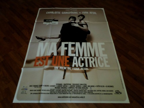 Affiche gainsbourg ma femme - /,