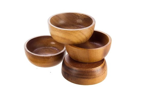 Bol rond bois petite - rond, de