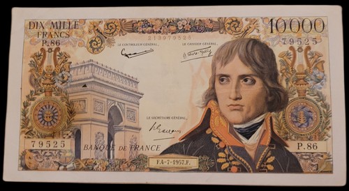 Billet 000 francs - 000,