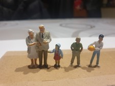 1/43 EME POUR DIORAMA NOREV OU ALTAYA 5 FIGURNES PREISER NEUF JAMAIS SERVIE