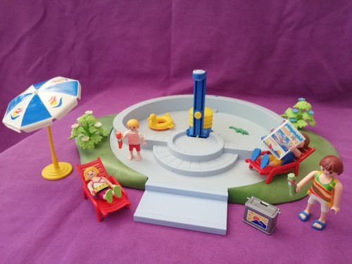Lot playmobil piscine - lot,
