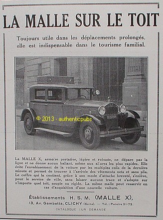 Publicite malles armoire - malles, x