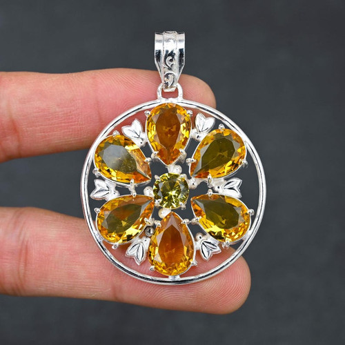 Pendentif bijou argent - pendentif, en