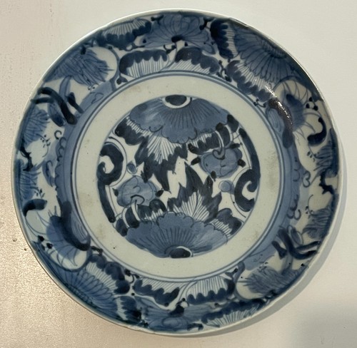 Chine porcelaine assiette