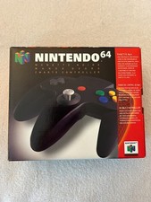 Manette De Jeu Officielle Noire NUS-005 En Boite Pour Console Nintendo 64 N64