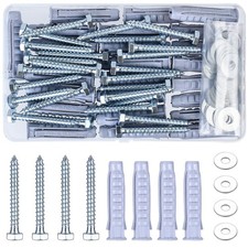 25 Set M8 M12 Vis et Chevilles