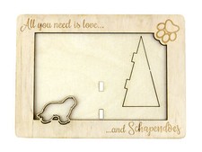 Berger hollandais cadre photo