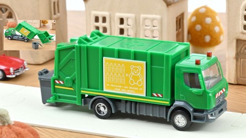 Norev renault rubbish truck - norev,