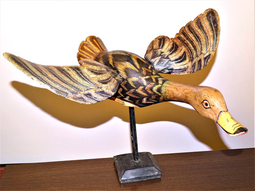 Canard vol leurre ancien - canard,