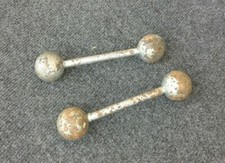 anciennes haltères 1 Kilo Poids / Esprit Jielde Indus