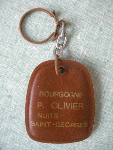 Porte clef vin de bourgogne - :,