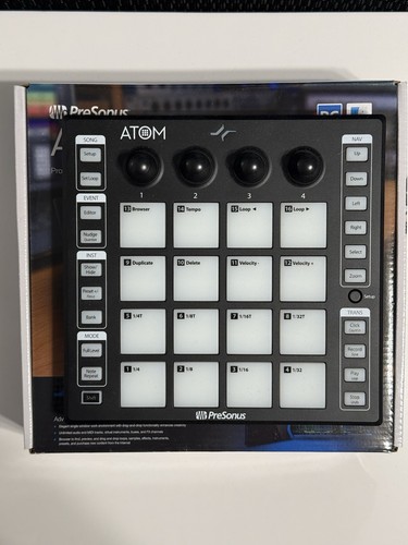 Presonus atom pad controller - presonus,